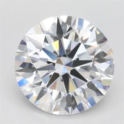 2.90ct D FL Rare Carat Ideal Cut Round Lab Grown Diamond
