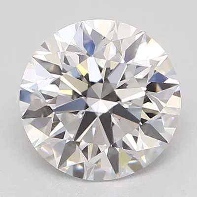 0.59ct D FL Rare Carat Ideal Cut Round Diamond