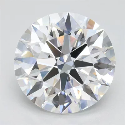 2.45ct D VVS1 Rare Carat Ideal Cut Round Lab Grown Diamond