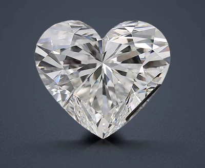 10.08ct E VS2 Rare Carat Ideal Cut Heart Diamond