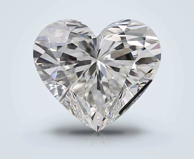 10.08ct E VS2 Rare Carat Ideal Cut Heart Diamond
