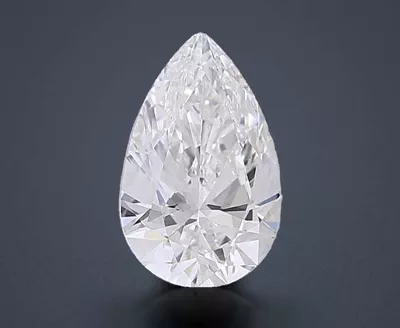 1.56ct E VS1 Rare Carat Ideal Cut Pear Lab Grown Diamond
