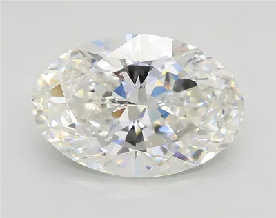 2.01ct F VVS2 Rare Carat Ideal Cut Oval Lab Grown Diamond