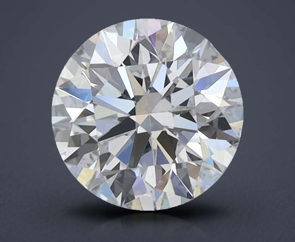 1.02ct E FL Rare Carat Ideal Cut Round Lab Grown Diamond