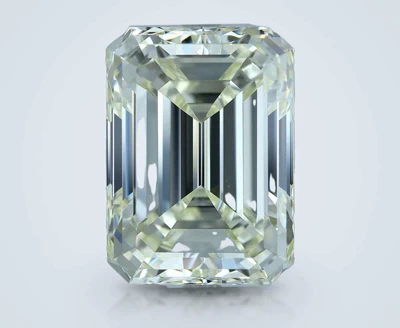 7.40ct K VVS2 Rare Carat Ideal Cut Emerald Diamond