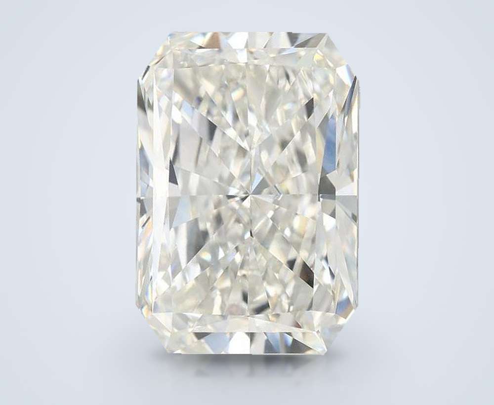 11.02ct H VVS2 Rare Carat Ideal Cut Radiant Lab Grown Diamond