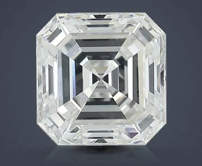 3.50ct D VVS2 Excellent Cut Asscher Diamond