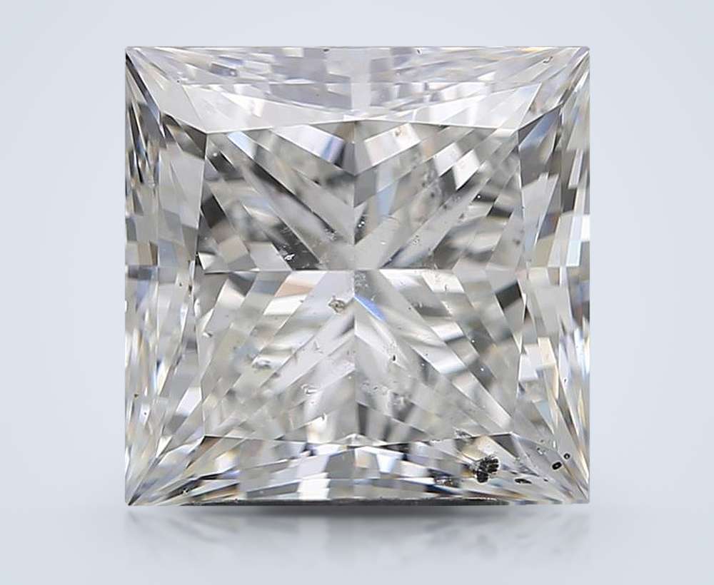 2.71ct F SI2 Rare Carat Ideal Cut Princess Diamond