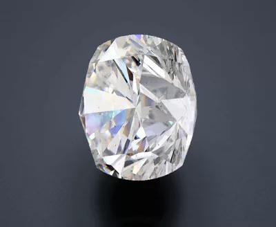 34.75ct F SI1 Rare Carat Ideal Cut Round Diamond