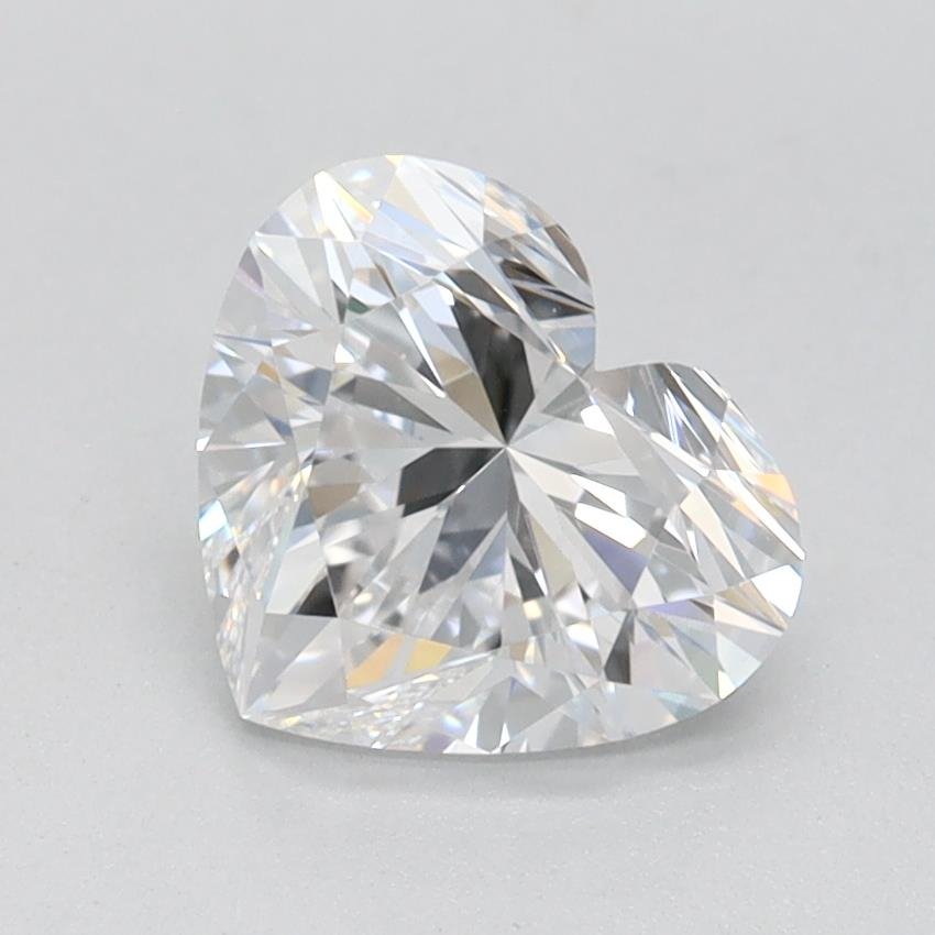 1.07ct D VVS1 Rare Carat Ideal Cut Heart Lab Grown Diamond