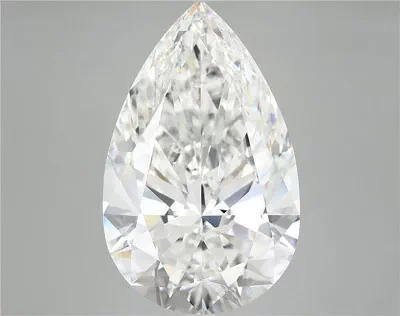 10.31ct F VVS2 Rare Carat Ideal Cut Pear Lab Grown Diamond