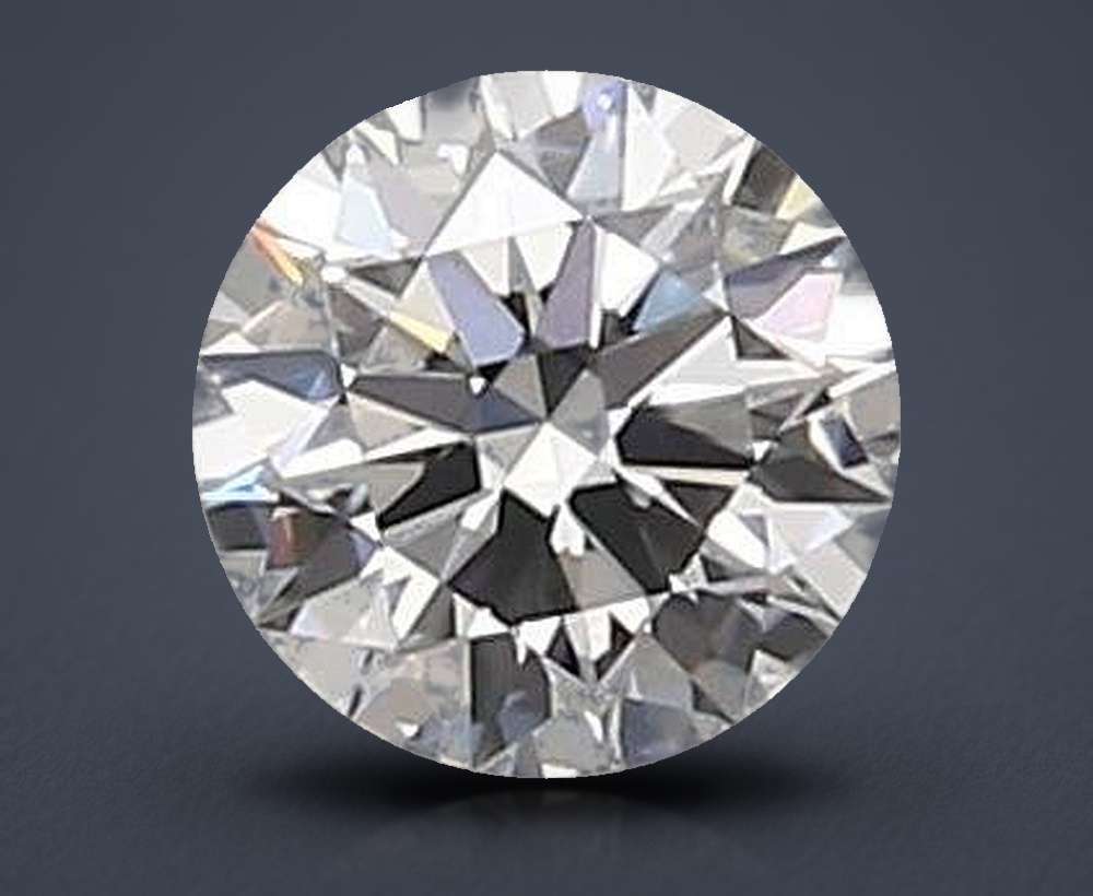 0.57ct D VVS1 Rare Carat Ideal Cut Round Lab Grown Diamond