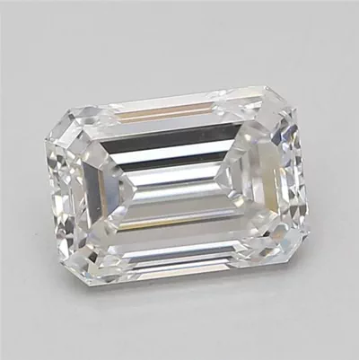 2.71ct E VS1 Excellent Cut Emerald Lab Grown Diamond