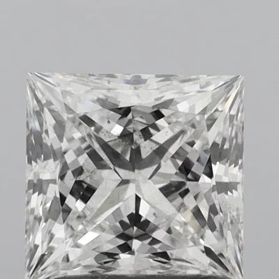 1.42ct F SI1 Rare Carat Ideal Cut Princess Lab Grown Diamond