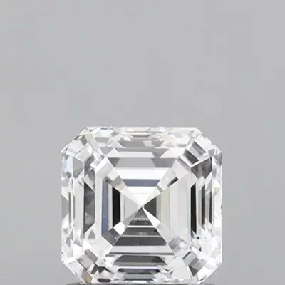 1.04ct E IF Rare Carat Ideal Cut Asscher Lab Grown Diamond
