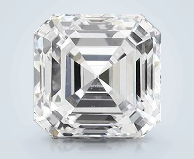 1.04ct E IF Rare Carat Ideal Cut Asscher Lab Grown Diamond