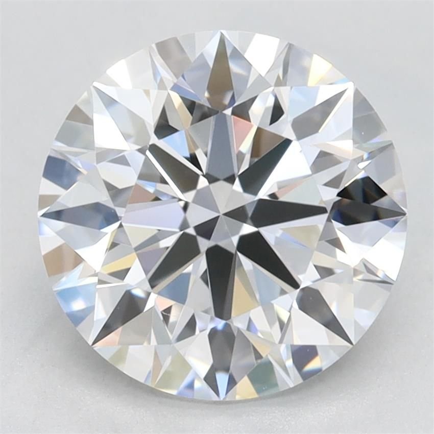 2.56ct D VVS1 Rare Carat Ideal Cut Round Lab Grown Diamond