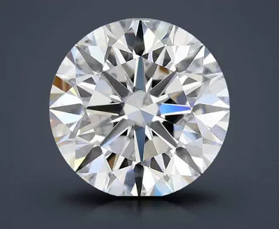0.53ct D FL Rare Carat Ideal Cut Round Diamond