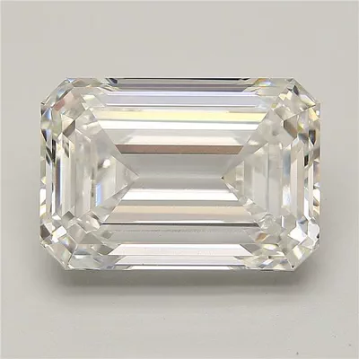10.02ct G VS1 Rare Carat Ideal Cut Emerald Lab Grown Diamond