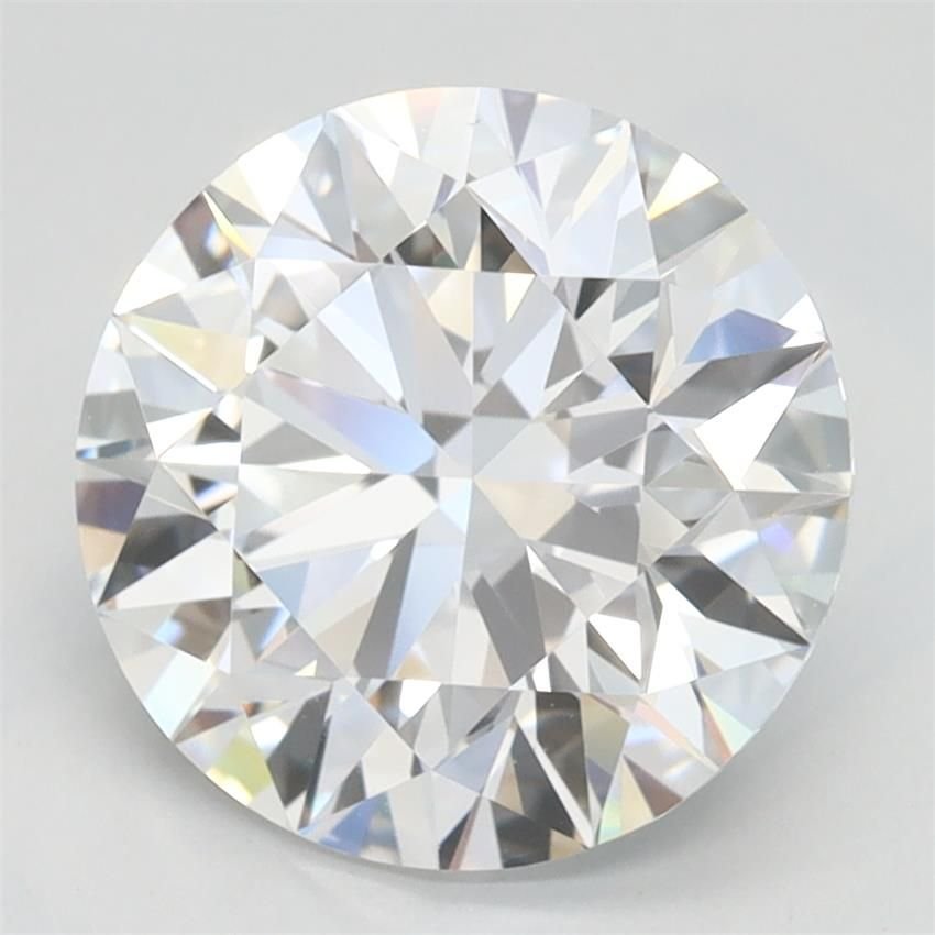 2.59ct D VVS1 Rare Carat Ideal Cut Round Lab Grown Diamond