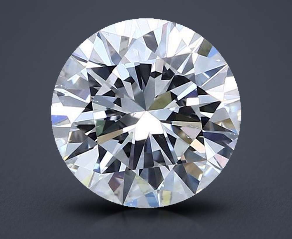 2.80ct E SI1 Excellent Cut Round Diamond