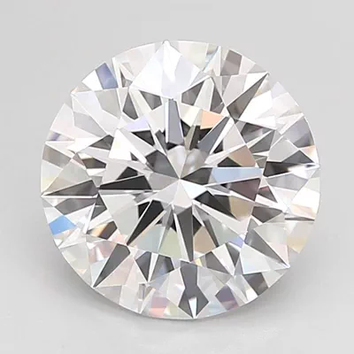 2.65ct D VVS1 Rare Carat Ideal Cut Round Lab Grown Diamond