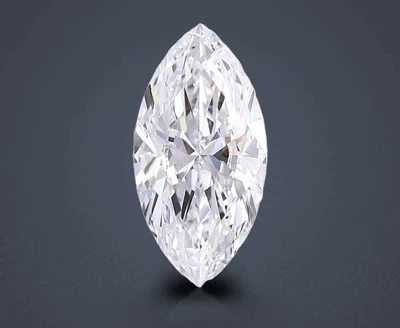 2.55ct F VVS1 Rare Carat Ideal Cut Marquise Lab Grown Diamond
