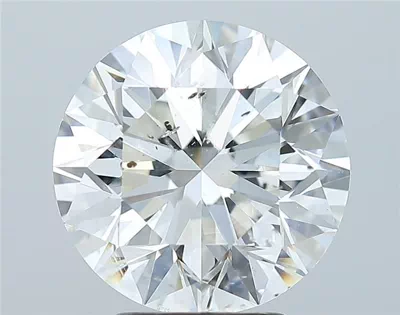 4.00ct H SI2 Excellent Cut Round Diamond