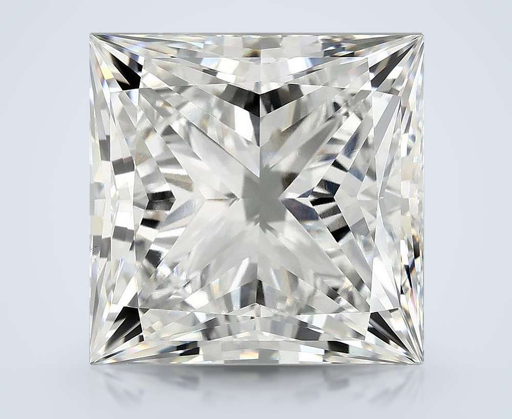 11.36ct F VVS2 Rare Carat Ideal Cut Princess Lab Grown Diamond