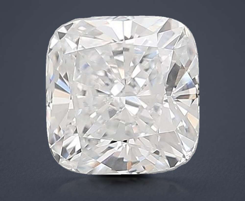 5.08ct D VS1 Rare Carat Ideal Cut Cushion Lab Grown Diamond