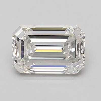 1.05ct E VS2 Excellent Cut Emerald Lab Grown Diamond