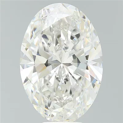 9.64ct F VS2 Rare Carat Ideal Cut Oval Lab Grown Diamond