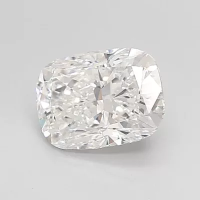 1.54ct F VVS2 Very Good Cut Cushion Lab Grown Diamond