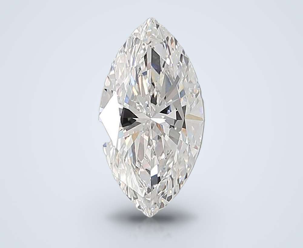 5.04ct E VVS2 Rare Carat Ideal Cut Marquise Lab Grown Diamond