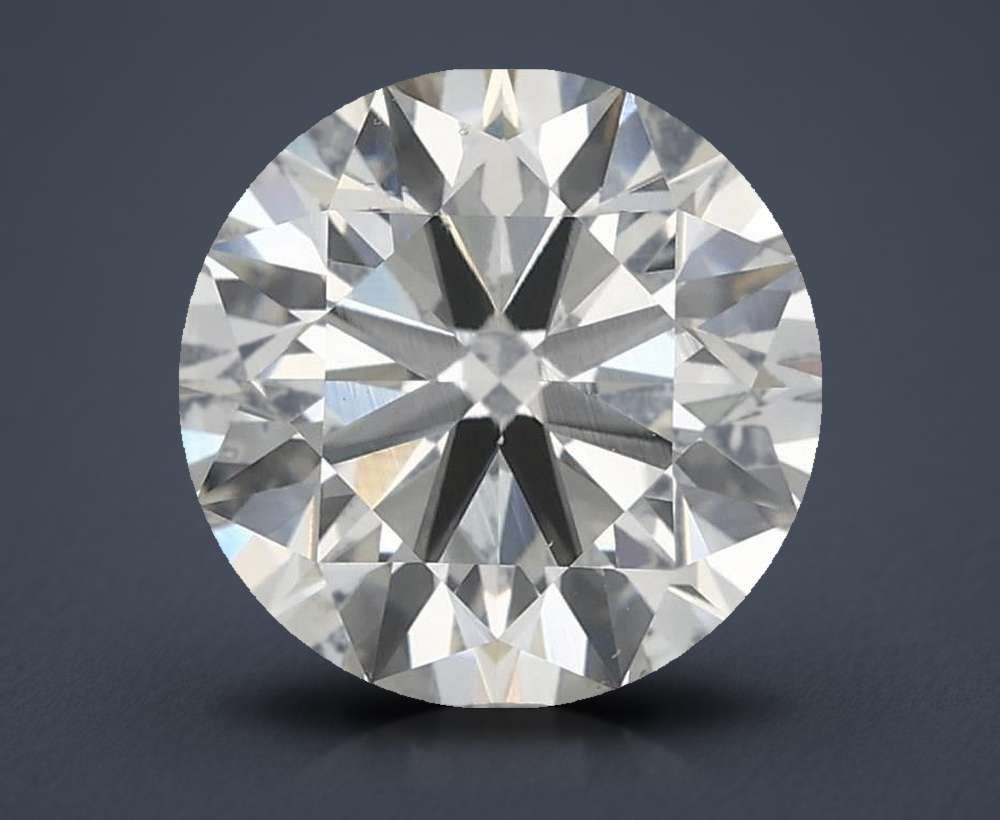 3.01ct I VS1 Rare Carat Ideal Cut Round Lab Grown Diamond