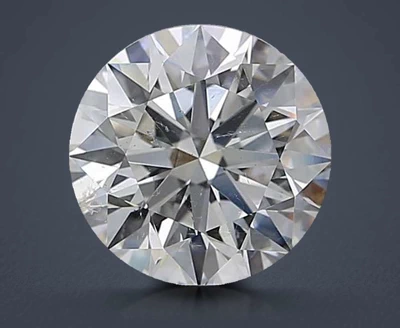 3.02ct G SI2 Rare Carat Ideal Cut Round Diamond