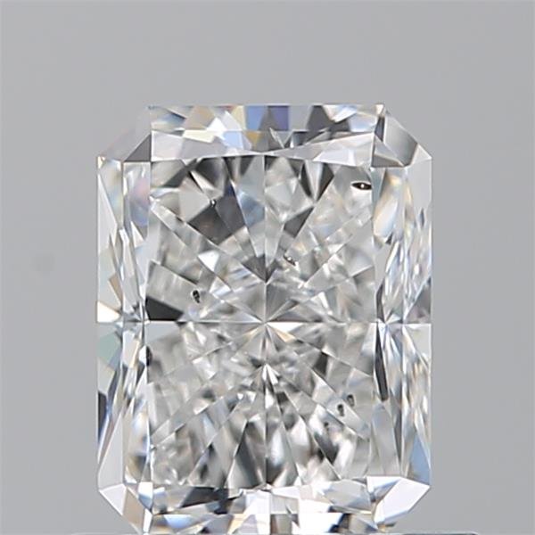 0.92ct F SI1 Rare Carat Ideal Cut Radiant Diamond