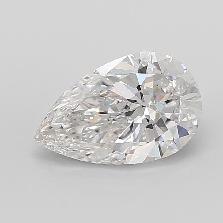 2.99ct E VS1 Very Good Cut Pear Lab Grown Diamond