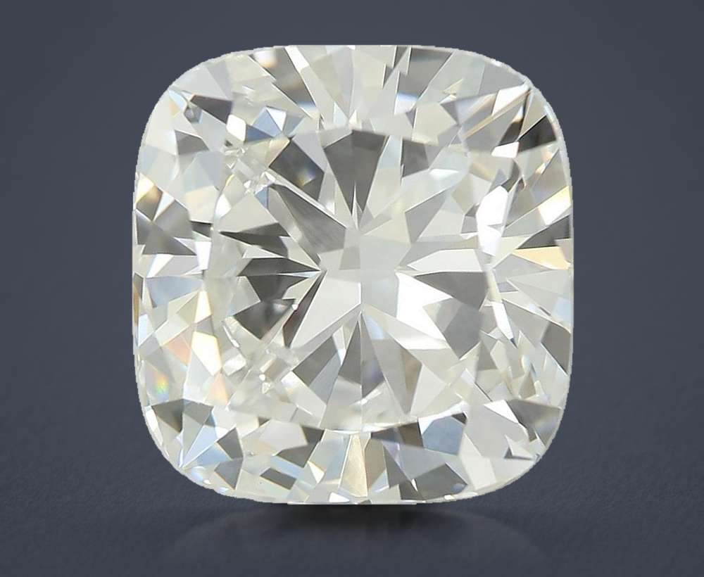 5.12ct E VVS2 Rare Carat Ideal Cut Cushion Lab Grown Diamond