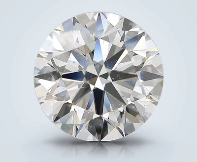 11.02ct H SI2 Rare Carat Ideal Cut Round Diamond