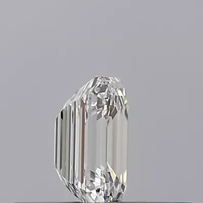 0.27ct F IF Excellent Cut Emerald Diamond