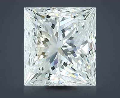 3.20ct F VS1 Excellent Cut Princess Diamond