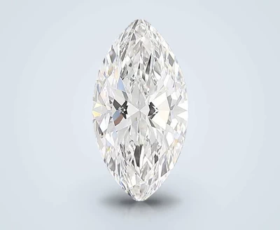 9.95ct F VVS2 Rare Carat Ideal Cut Marquise Lab Grown Diamond