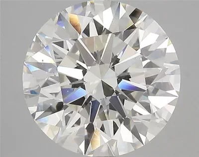 5.12ct H VS1 Rare Carat Ideal Cut Round Diamond