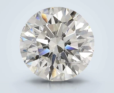 5.12ct H VS1 Rare Carat Ideal Cut Round Diamond