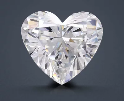 11.07ct F VS1 Rare Carat Ideal Cut Heart Lab Grown Diamond