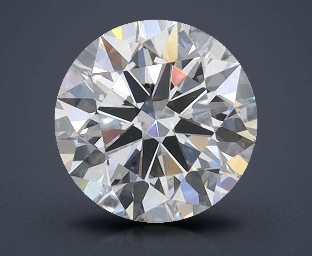 1.08ct D FL Rare Carat Ideal Cut Round Lab Grown Diamond