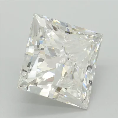 3.00ct D VS2 Rare Carat Ideal Cut Princess Lab Grown Diamond