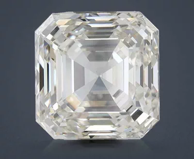 1.11ct J VS1 Rare Carat Ideal Cut Asscher Diamond
