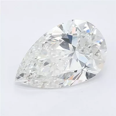 1.56ct E VS1 Rare Carat Ideal Cut Pear Lab Grown Diamond
